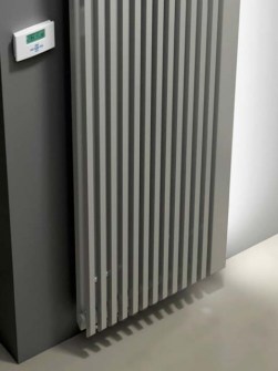 rörsektionsradiator, modern radiator, radiator med två sektioner